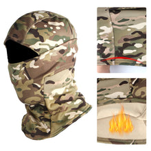 Load image into Gallery viewer, Warm Military Tactical Balaclava Winter Fleece Thermal Ski Snowboard Face Mask Bicycle Cycling Hunting Airsoft Camo Hats Scarf
