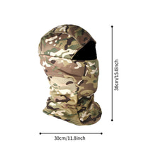 Load image into Gallery viewer, Warm Military Tactical Balaclava Winter Fleece Thermal Ski Snowboard Face Mask Bicycle Cycling Hunting Airsoft Camo Hats Scarf
