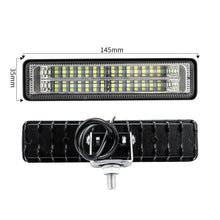 Load image into Gallery viewer, 84W 28LED Car Trucks Light LED Fog Lights Off Road Spot Beam Light Bar For ATV SUV DRL LED Spotlight Work Light Bar
