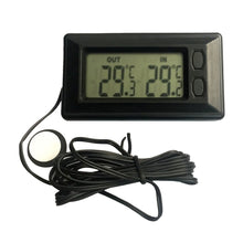 Load image into Gallery viewer, Car LCD Digital Display Indoor Outdoor Thermometer Meter Thermometers Inside and Outside With 1.5m Cable Auto Cars Tools Instrum
