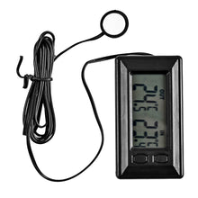 Load image into Gallery viewer, Car LCD Digital Display Indoor Outdoor Thermometer Meter Thermometers Inside and Outside With 1.5m Cable Auto Cars Tools Instrum
