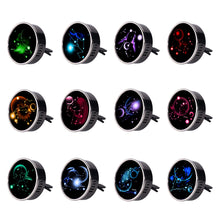 Load image into Gallery viewer, 12 Constellations Car Air Outlet Clips Freshener Theme Vent Perfume Diffuser Aromatherapy Decor Air Freshener
