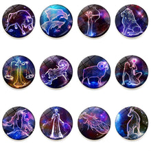 Load image into Gallery viewer, 12 Constellations Car Air Conditioner Outlet Clips Freshener Theme Vent Perfume Diffuser Aromatherapy Outlet Decor Air Freshener
