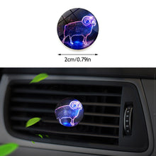 Load image into Gallery viewer, 12 Constellations Car Air Conditioner Outlet Clips Freshener Theme Vent Perfume Diffuser Aromatherapy Outlet Decor Air Freshener
