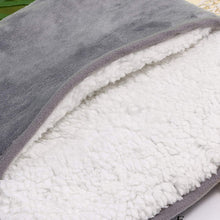 Load image into Gallery viewer, Warm Slippers Feet Warm Mat USB Electric Foot Warmer Winter Warm Foot Cover Hand Feet Heating Pads Home Office Use

