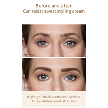 Load image into Gallery viewer, Stereoscopic Eyebrow Shaping Cream Quick Drying Natural Eyebrow Cream Waterproof Sweatproof Long Lasting Colorless Eyebrow Cream
