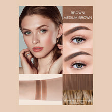 Load image into Gallery viewer, Double Head Eyebrow Cream Three-dimensional Face Shaping Shadow Powder Hairline Powder Waterproof Sweatproof Eyebrow Cream
