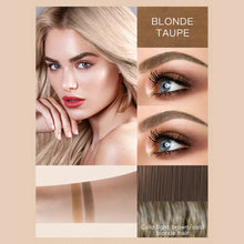 Load image into Gallery viewer, Double Head Eyebrow Cream Three-dimensional Face Shaping Shadow Powder Hairline Powder Waterproof Sweatproof Eyebrow Cream
