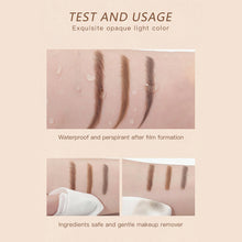 Load image into Gallery viewer, Double Head Eyebrow Cream Three-dimensional Face Shaping Shadow Powder Hairline Powder Waterproof Sweatproof Eyebrow Cream
