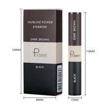 Load image into Gallery viewer, Double Head Eyebrow Cream Three-dimensional Face Shaping Shadow Powder Hairline Powder Waterproof Sweatproof Eyebrow Cream
