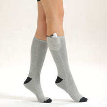 Load image into Gallery viewer, Winter Constant Temperature Heating Socks Electric Heating Warm Stockings Hygroscopic Breathable Heating Socks
