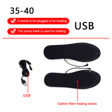 Load image into Gallery viewer, Winter Warm USB Heating Insole Washable Cuttable Heating Insole Convenient Intelligent Heating Insole
