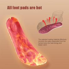 Load image into Gallery viewer, 1 Pair Winter Thermostatic Heating Insole Warm Antibacterial Comfortable Breathable Self Heating Insole
