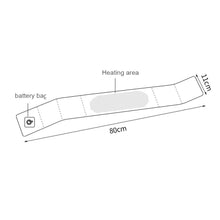 Load image into Gallery viewer, Winter Warm Heating Scarf Cold Resistant Intelligent Heating Scarf Portable Washable Heating Scarf for Women
