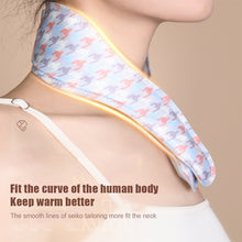 Load image into Gallery viewer, Graphene Electric Heating Scarf USB Charging Winter Warm Scarf Portable Foldable Intelligent Heating Scarf for Women
