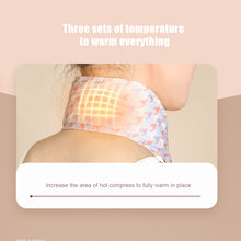 Load image into Gallery viewer, Graphene Electric Heating Scarf USB Charging Winter Warm Scarf Portable Foldable Intelligent Heating Scarf for Women
