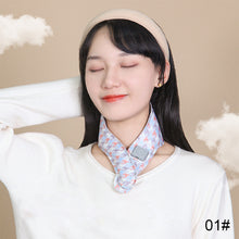 Load image into Gallery viewer, Graphene Electric Heating Scarf USB Charging Winter Warm Scarf Portable Foldable Intelligent Heating Scarf for Women
