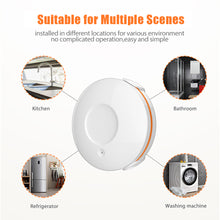 Load image into Gallery viewer, TUYA Zigbee Smart Flood Detector Built-In Battery-Powered Water Sensor Alarm Works With TUYA Smart Hub
