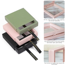 Load image into Gallery viewer, 1Pc PE Travel Jewelry Packaging Box Greeting Card Necklace Bracelet Gift Package Organizer Case Boxes

