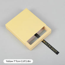 Load image into Gallery viewer, 1Pc PE Travel Jewelry Packaging Box Greeting Card Necklace Bracelet Gift Package Organizer Case Boxes
