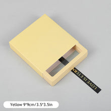 Load image into Gallery viewer, 1Pc PE Travel Jewelry Packaging Box Greeting Card Necklace Bracelet Gift Package Organizer Case Boxes
