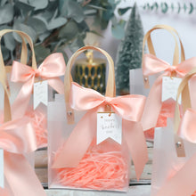 Load image into Gallery viewer, Multifunctional PVC Gift Bag Transparent Tote Bag Wedding Party Thanksgiving Day Valentine's Day Flower Gift Package Bag Shpping Makeup Bag
