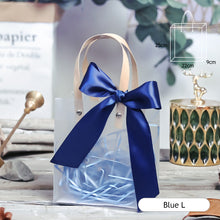 Load image into Gallery viewer, Multifunctional PVC Gift Bag Transparent Tote Bag Wedding Party Thanksgiving Day Valentine's Day Flower Gift Package Bag Shpping Makeup Bag
