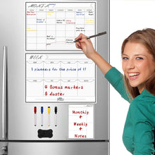 Load image into Gallery viewer, Magnetic Whiteboard Markers Erasable Liquid Chalk Markers with Eraser Water-base Ink Quick Drying Office Supplies
