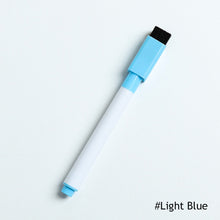 Load image into Gallery viewer, Magnetic Whiteboard Markers Erasable Liquid Chalk Markers with Eraser Water-base Ink Quick Drying Office Supplies
