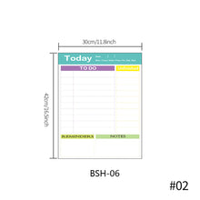 Load image into Gallery viewer, A3 Size Magnetic Dry Erased Refrigerator Whiteboard Kitchen Fridge Calendar Message Board Student Kids Monthly Planner Board
