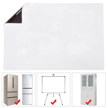 Load image into Gallery viewer, A3/A4 Size Magnetic Whiteboard Dry Erase White Boards Soft Home Office Kitchen Flexible Pad Fridge Stickers Memo Message Board
