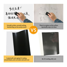 Load image into Gallery viewer, A3/A4 Size Magnetic Whiteboard Dry Erase White Boards Soft Home Office Kitchen Flexible Pad Fridge Stickers Memo Message Board

