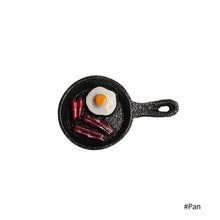 Load image into Gallery viewer, 3D Tomato Egg Pan Teapot Milk Model Fridge Magnets Collection Photo Wall Cute Souvenir Gifts Message Board Reminder Home Decoration Kitchen
