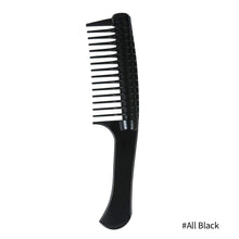 Load image into Gallery viewer, Anti Anti Splicing &amp; Detangling Big Tooth Roller Comb Dyeing Hair Style Waxing Style Oil Treatment Comb Hair Salon Hair Comb
