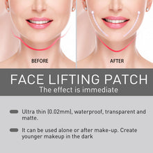 Load image into Gallery viewer, 40patches V-Shaped Face Lifter Stick Skin Contraction Jaw Line Face Invisible Droop Slack Anti-Wrinkle Chin Line Sagging Lift Patch
