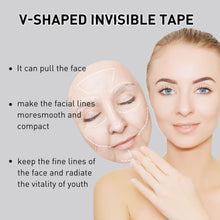 Load image into Gallery viewer, 40patches V-Shaped Face Lifter Stick Skin Contraction Jaw Line Face Invisible Droop Slack Anti-Wrinkle Chin Line Sagging Lift Patch
