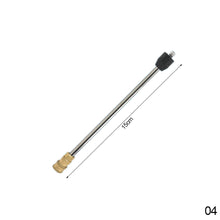 Load image into Gallery viewer, 15cm/35cm/50cm Extension Wand For High Pressure Wash Gun With M14 Thread Or 1/4 Quick Connection Extension Rod Car Wash Accessory
