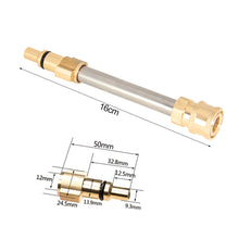 Load image into Gallery viewer, Spear Rod Lance Adapter For High Pressure Washer With 1/4 Quick Connnection For Karcher Lavor Bosch Nilfisk Interskol
