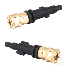 Load image into Gallery viewer, Pressure Washer Male Adapter G1/4" Quick Release Connector Nozzle for Karcher LAVOR Black Decker Bosch Parkside Car Cleaning Machine

