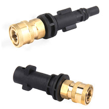 Load image into Gallery viewer, Pressure Washer Male Adapter G1/4" Quick Release Connector Nozzle for Karcher LAVOR Black Decker Bosch Parkside Car Cleaning Machine
