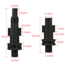 Load image into Gallery viewer, Pressure Washer Male Adapter G1/4" Quick Release Connector Nozzle for Karcher LAVOR Black Decker Bosch Parkside Car Cleaning Machine
