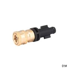 Load image into Gallery viewer, Pressure Washer Male Adapter G1/4" Quick Release Connector Nozzle for Karcher LAVOR Black Decker Bosch Parkside Car Cleaning Machine
