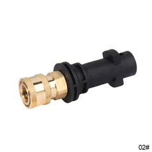 Load image into Gallery viewer, Pressure Washer Male Adapter G1/4" Quick Release Connector Nozzle for Karcher LAVOR Black Decker Bosch Parkside Car Cleaning Machine
