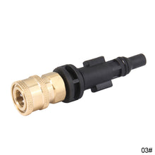 Load image into Gallery viewer, Pressure Washer Male Adapter G1/4" Quick Release Connector Nozzle for Karcher LAVOR Black Decker Bosch Parkside Car Cleaning Machine
