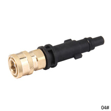 Load image into Gallery viewer, Pressure Washer Male Adapter G1/4" Quick Release Connector Nozzle for Karcher LAVOR Black Decker Bosch Parkside Car Cleaning Machine
