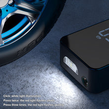 Load image into Gallery viewer, 150PSI Wireless Car Tire Inflator Digital Electric Air Compressor Pump With LED Light for Motorcycle Bicycle Balls 6000mAh
