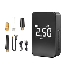 Load image into Gallery viewer, 150PSI Wireless Car Tire Inflator Digital Electric Air Compressor Pump With LED Light for Motorcycle Bicycle Balls 6000mAh
