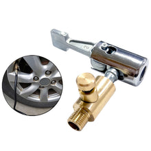 Load image into Gallery viewer, Portable Car Tire Air Inflatable Pump Connector Chuck Compressor can be deflated Tire Inflator Tire Chuck for Hose Repair
