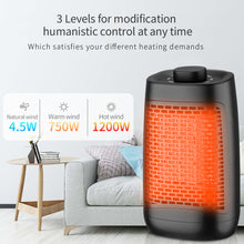 Load image into Gallery viewer, 1200W Electric Heater Portable Fan Heater 220V PTC Ceramic Room Heating Space Air Heater Warmer Machine Quick Heat for Winter
