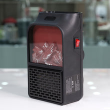Load image into Gallery viewer, 500W Simulation Flame Stove Heater Fan Household Electric Heater Plug in Indoor Heating Warmer Machine for Winter Safe Office Living Room
